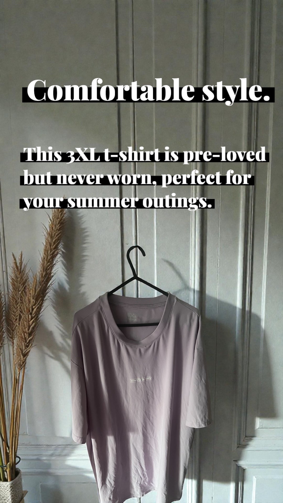 Men's Purple T-Shirt - Size 3XL - Pre-Loved