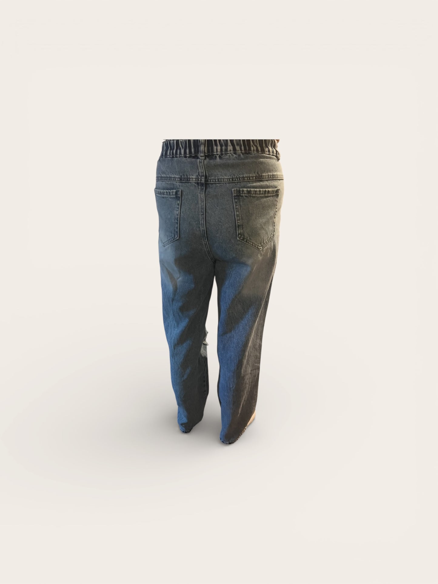 Kids Blue Distressed Jeans - Size 16