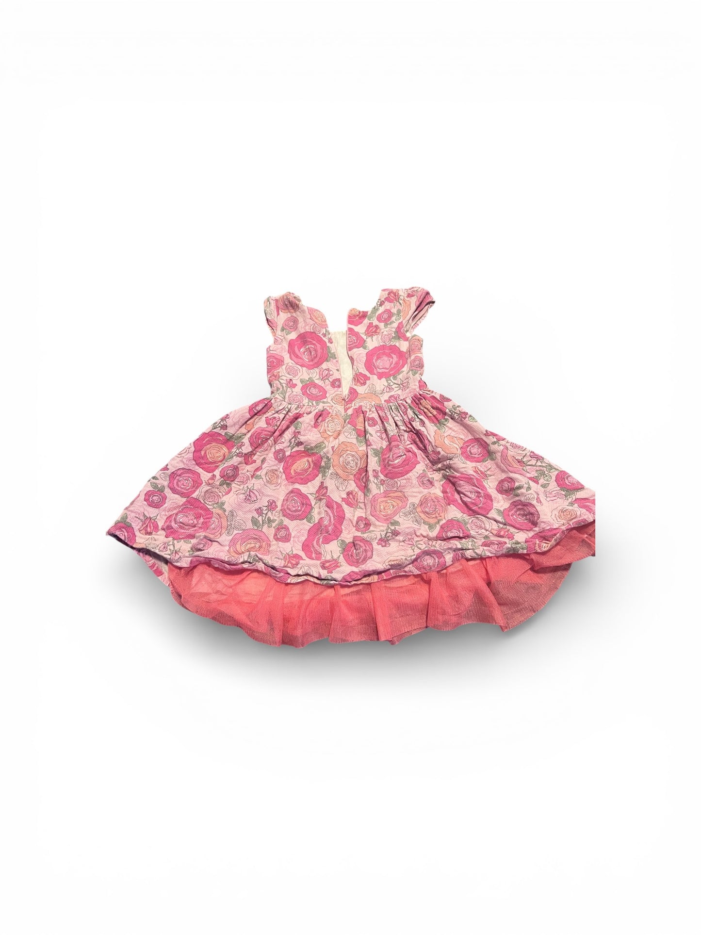 Pink Casual Dress - Size 3-4 - Pre-Loved