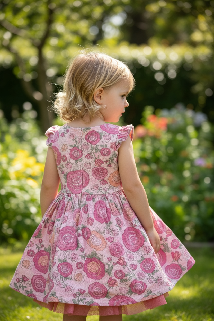 Pink Casual Dress - Size 3-4 - Pre-Loved